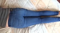 Compilation  58 year old mature shows off her big ass with jeans on and jean bottoms