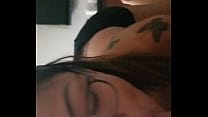 Horny asian sucking Mexican cock