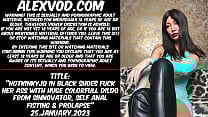 Hotkinkyjo in black shoes fuck her ass with huge colorfull dildo from sinnovator self anal fisting amp prolapse Hotkinkyjo in black shoes fuck her ass with huge colorfull dildo from sinnovator self anal fisting amp prolapse