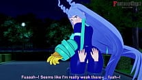Nejire Hado in the park   boku no hero Nejire Hado in the park   boku no hero