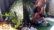 Sex in camp A stranger fucks a nudist lady in her pussy in a camping in nature 4 Sex in camp A stranger fucks a nudist lady in her pussy in a camping in nature 4