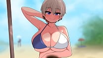 Uzaki Hana Hot Beach Sex