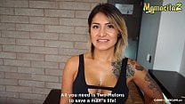 MAMACITAZ   Sexy MILF Latina Camila Santos Has Hot Sex With Two Nice Guys