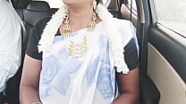 Indian bhabi car romance Telugu dirty talks 
