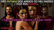 VIREI PUTINHA DOS AMIGOS DO MEU MARIDO Contos reais Imagens e voz gerados sinteticamente VIREI PUTINHA DOS AMIGOS DO MEU MARIDO Contos reais Imagens e voz gerados sinteticamente