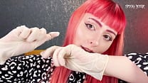 Goth girl makes you horny and jerks you off in gloves on only first date Goth girl makes you horny and jerks you off in gloves on only first date