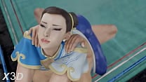 Chun li gymworkout X3D 