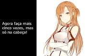 Joi Asuna Yuuki Femdom Pt BR
