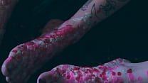 Love How Hot Wax Feels On My Feet