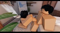 Lambendo e Masturbando o Pau   Roblox Anima ccedil  atilde o