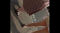 Hot legs upskirt
