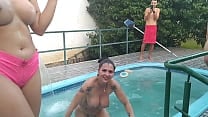 fuck in the pool