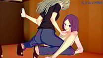 Rin Toyama and Ko Yagami intense lesbian play and futanari sex New Game Hentai Rin Toyama and Ko Yagami intense lesbian play and futanari sex New Game Hentai