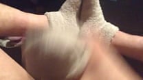 Jerking off till I cum a huge load as my gf white socks feel so soft on my cock Jerking off till I cum a huge load as my gf white socks feel so soft on my cock