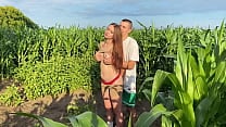 Hard roughly fucked a hot cute multiorgasmic babe in public on a corn field Hard roughly fucked a hot cute multiorgasmic babe in public on a corn field