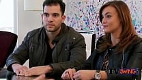Matt and Alexis hook up with horny wives before their full swap Matt and Alexis hook up with horny wives before their full swap