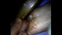 paja con los pies de mi mujer d 29