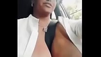 Latina milf Tanya driving huge rack