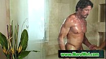 Nuru Massage Shy Guy Fucking Pussy Hard 19