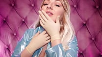 latex gloves and blue PVC coat hot sounding ASMR video MILF Arya Grander latex gloves and blue PVC coat hot sounding ASMR video MILF Arya Grander