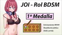 JOI Aventura Rol Hentai Primera medalla BDSM En espa ntilde ol JOI Aventura Rol Hentai Primera medalla BDSM En espa ntilde ol