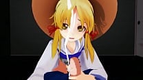 MMD   Suwako POV Blowjob 