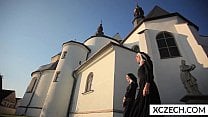 Crazy porn with cathlic nuns and monster Tittyholes XCZECH com