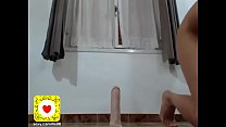 Sexy stepsister rides dildo recorded by steprother spachat sexy camille96