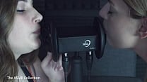 Teaser Earlicking from Ekko and Mia ASMR Double Trouble NSFW EarLicking