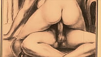 vintage erotic drawings