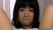 Japanese solo girl Tomomi Nakama masturbating naked uncensored