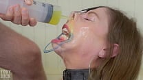 PISS PUMPED up her NOSE   NOSE HOOKED and MOUTH SPREAD Alice Maze most DEGRADED
