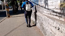 Rico culo en la calle