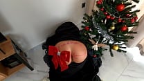 Courier delivered the parcel and Cum in the Ass to his Wife
