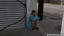 Homeless girl gets fucked for a new life Homeless girl gets fucked for a new life