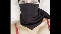 Arab Hijab Girl in Niqab Slowly Teases Her Big Juicy Boobs Arab Hijab Girl in Niqab Slowly Teases Her Big Juicy Boobs