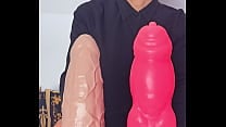 my new Big Veiny XL and Bulldog XL Dildos from ErotixxxToys
