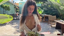 I asked a friend to cum on my face in a cafe so I could eat food with sperm Public Cumwalk I asked a friend to cum on my face in a cafe so I could eat food with sperm Public Cumwalk