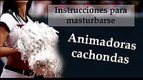 Una animadora hot te dice como masturbarte JOI en espa ntilde ol Una animadora hot te dice como masturbarte JOI en espa ntilde ol