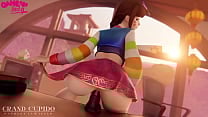 Hot Classy Dildo Ride With Overwatch D va