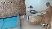 Minha ex veio me visitar e estourei o cu dela perto da piscina  Camera de seguran ccedil a gravou tudo  Minha ex veio me visitar e estourei o cu dela perto da piscina  Camera de seguran ccedil a gravou tudo