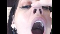 Cum up my fucking nose