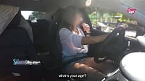 Hot wife without panties asking for directions and letting the stranger touch her Hot wife without panties asking for directions and letting the stranger touch her