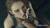 Jill Valentine Oral Hot