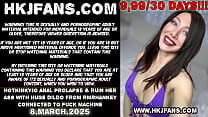 Hotkinkyjo anal prolapse  amp  ruin her ass with huge dildo from mrhankey connected to fuck machine Hotkinkyjo anal prolapse  amp  ruin her ass with huge dildo from mrhankey connected to fuck machine
