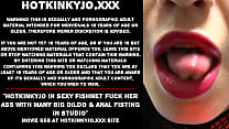 Hotkinkyjo in sexy fishnet fuck her ass with many big dildo  amp  anal fisting in studio Hotkinkyjo in sexy fishnet fuck her ass with many big dildo  amp  anal fisting in studio
