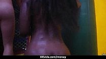 Sexy natural chick trades cash for some rough sex 28