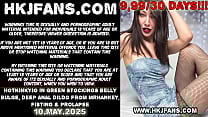Hotkinkyjo in green stockings belly bulge deep anal dildo from mrhankey fisting amp prolapse Hotkinkyjo in green stockings belly bulge deep anal dildo from mrhankey fisting amp prolapse