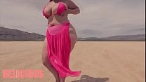 Queen Delicious On Demand dancing in the desert Queen Delicious On Demand dancing in the desert