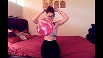 Beautiful b  Looner Girl Blow To Pop  Sit to Pop